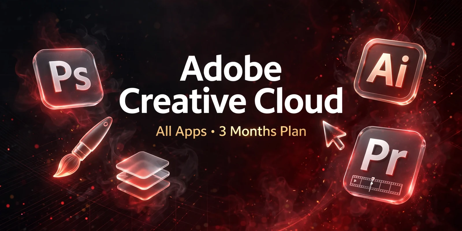 Adobe Creative Cloud All Apps Subscription in Pakistan | 3 Months Plan