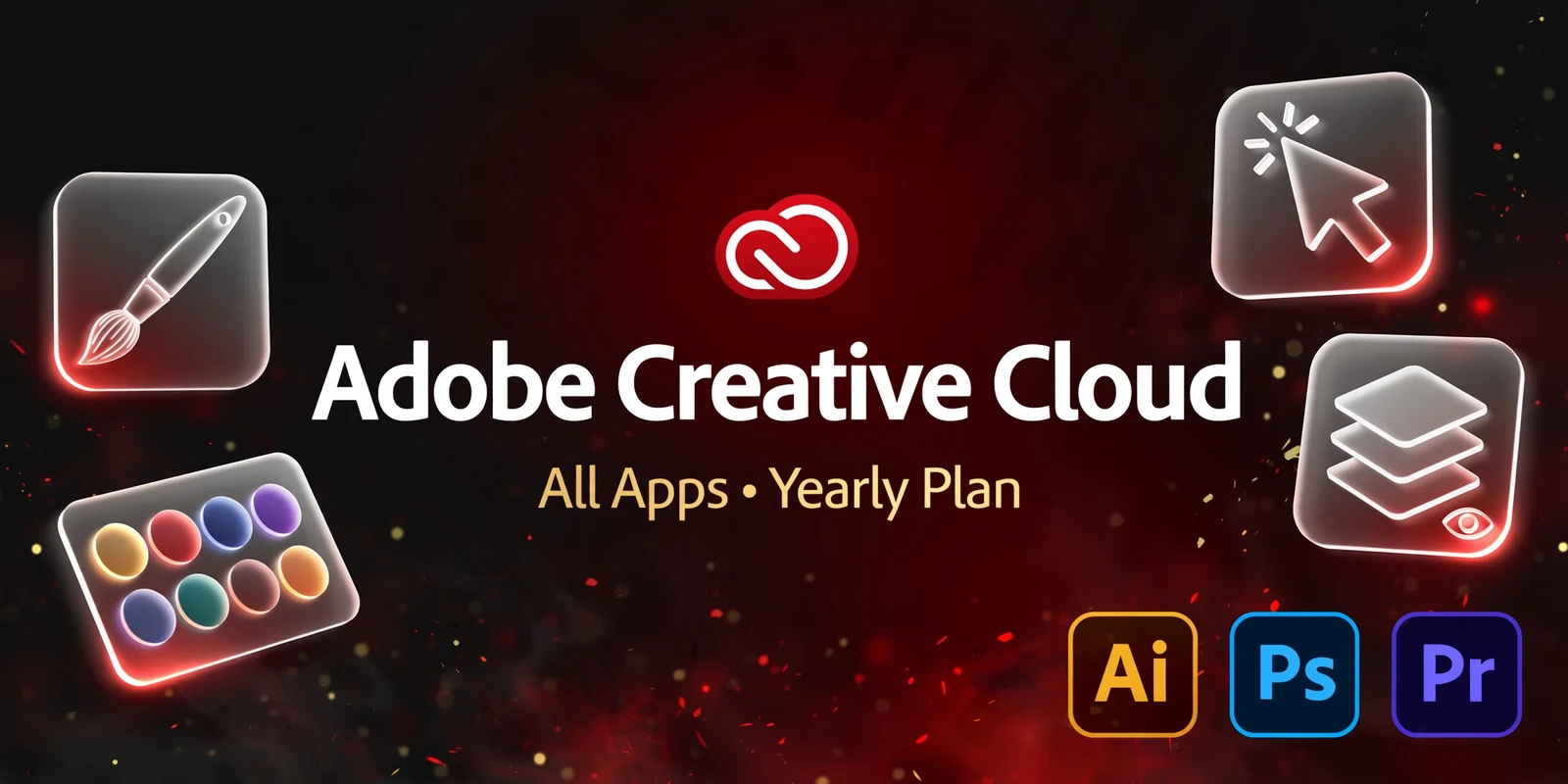 Adobe Creative Cloud All Apps Subscription in Pakistan | Yearly Plan
