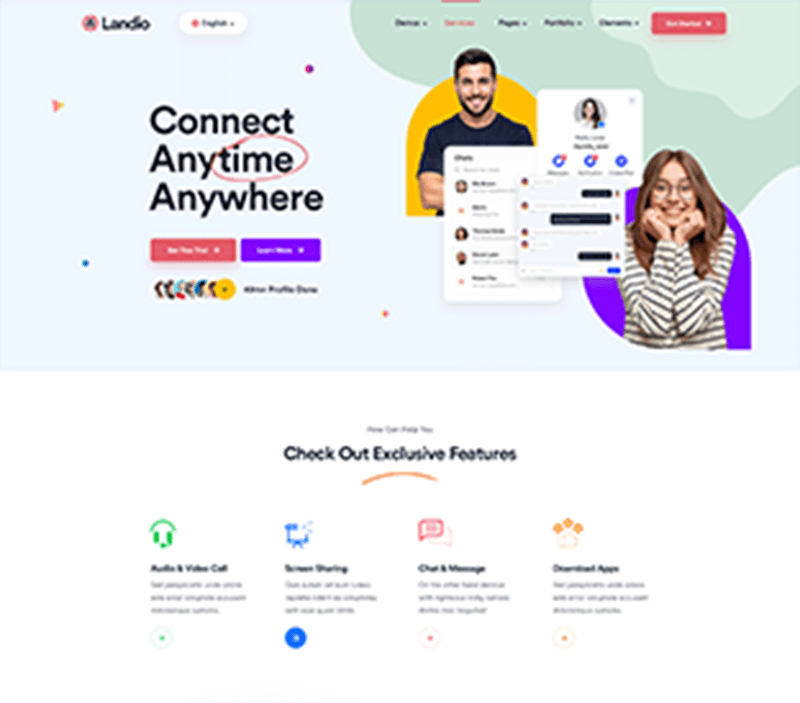 Chatbot Web Template